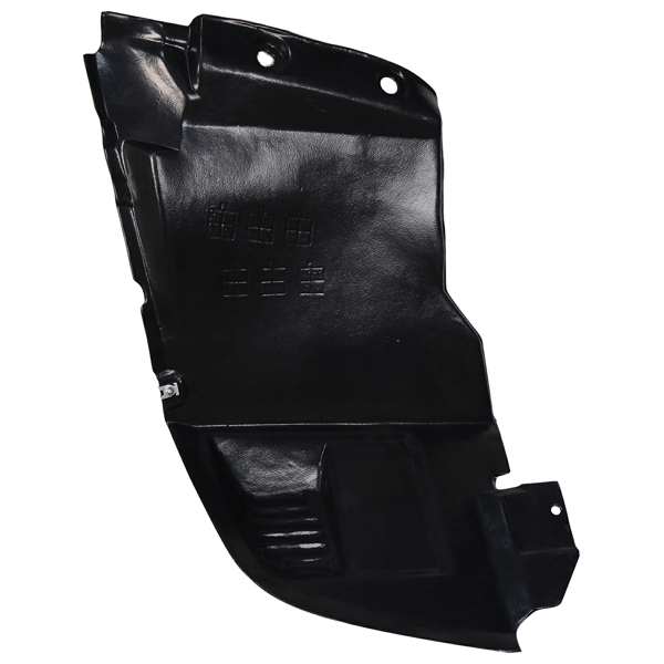 Plastic wheel housing